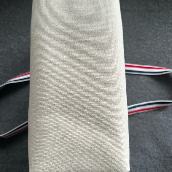 Thom Browne Off-White Small Tote - Picture 9 of 13